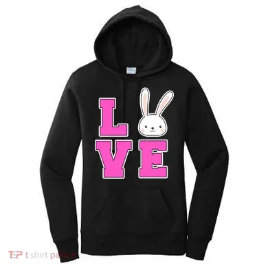 Love Easter Bunny Cute Women's Hoodie