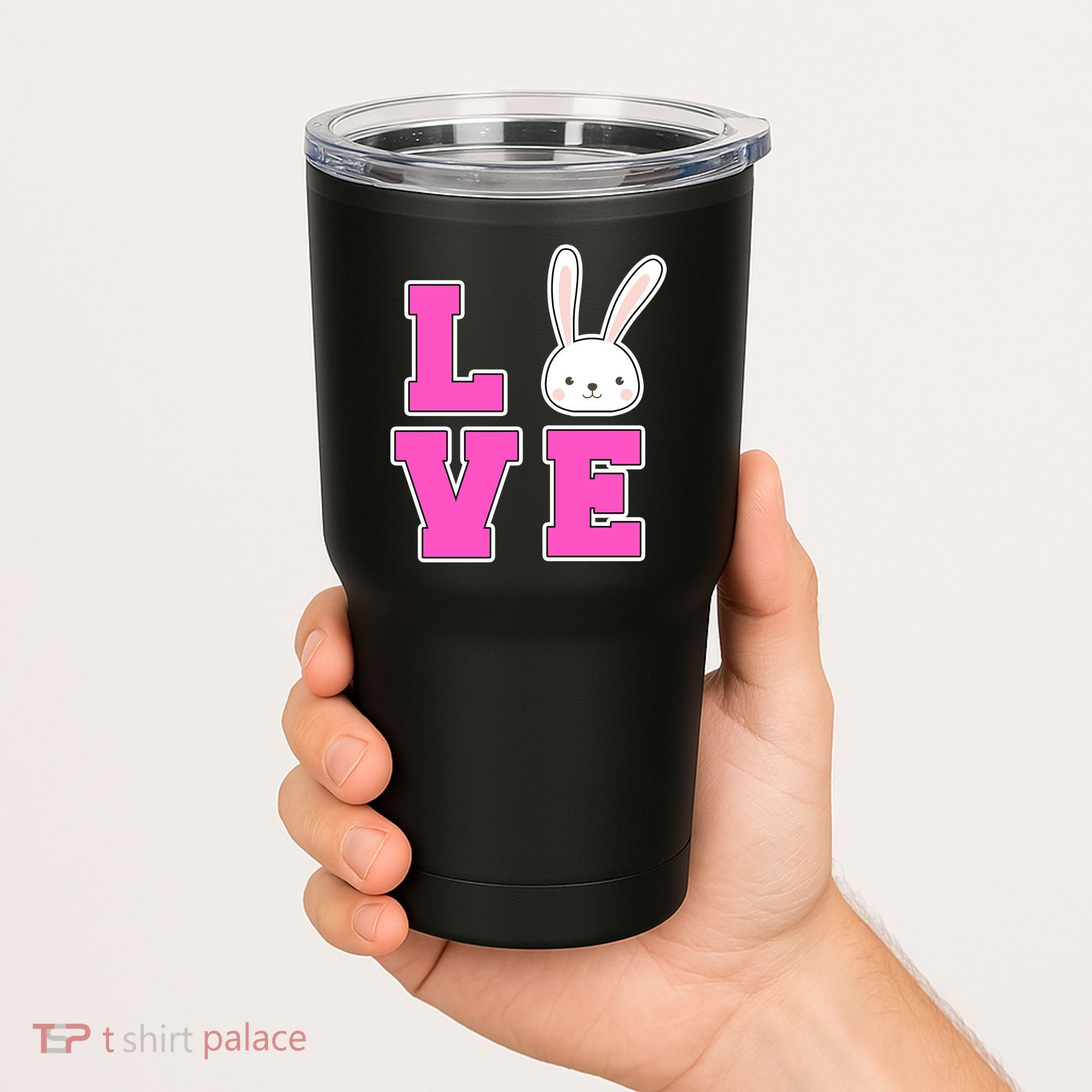 Love Easter Bunny Cute Tumbler