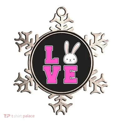 Love Easter Bunny Cute Ornament