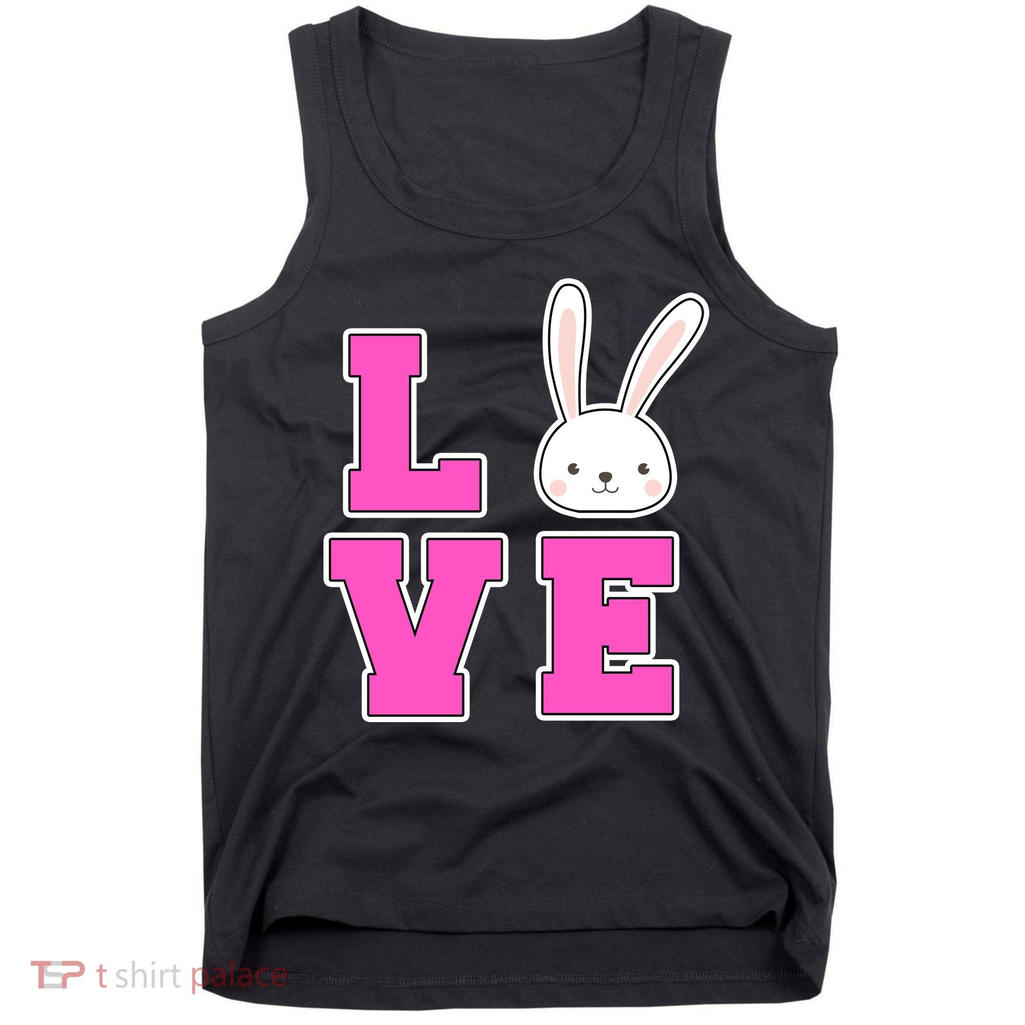 Love Easter Bunny Cute Tank Top