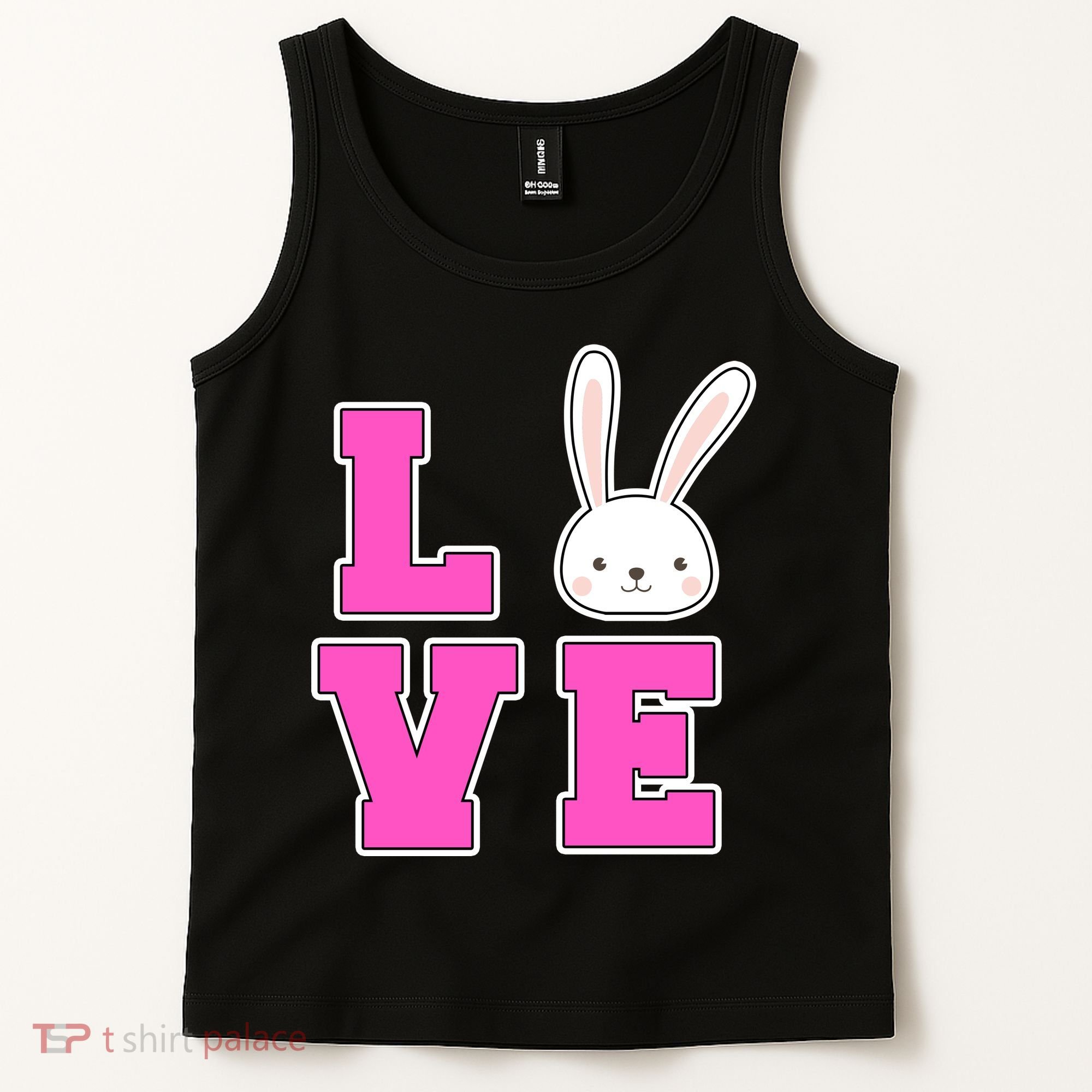 Love Easter Bunny Cute Tank Top