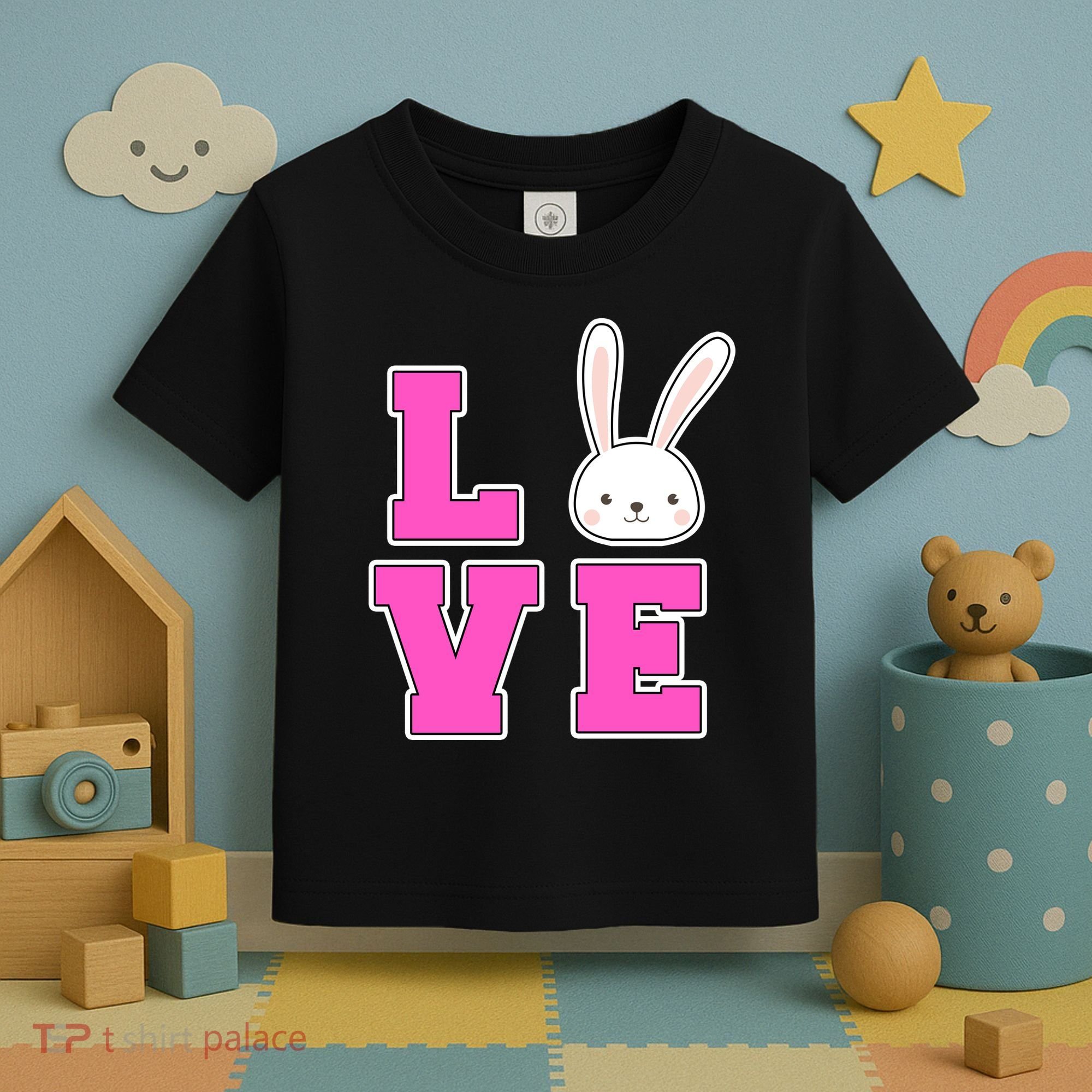 Love Easter Bunny Cute Toddler T-Shirt