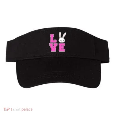 Love Easter Bunny Cute Visor