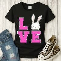 Love Easter Bunny Cute Women's T-Shirt thumb 3
