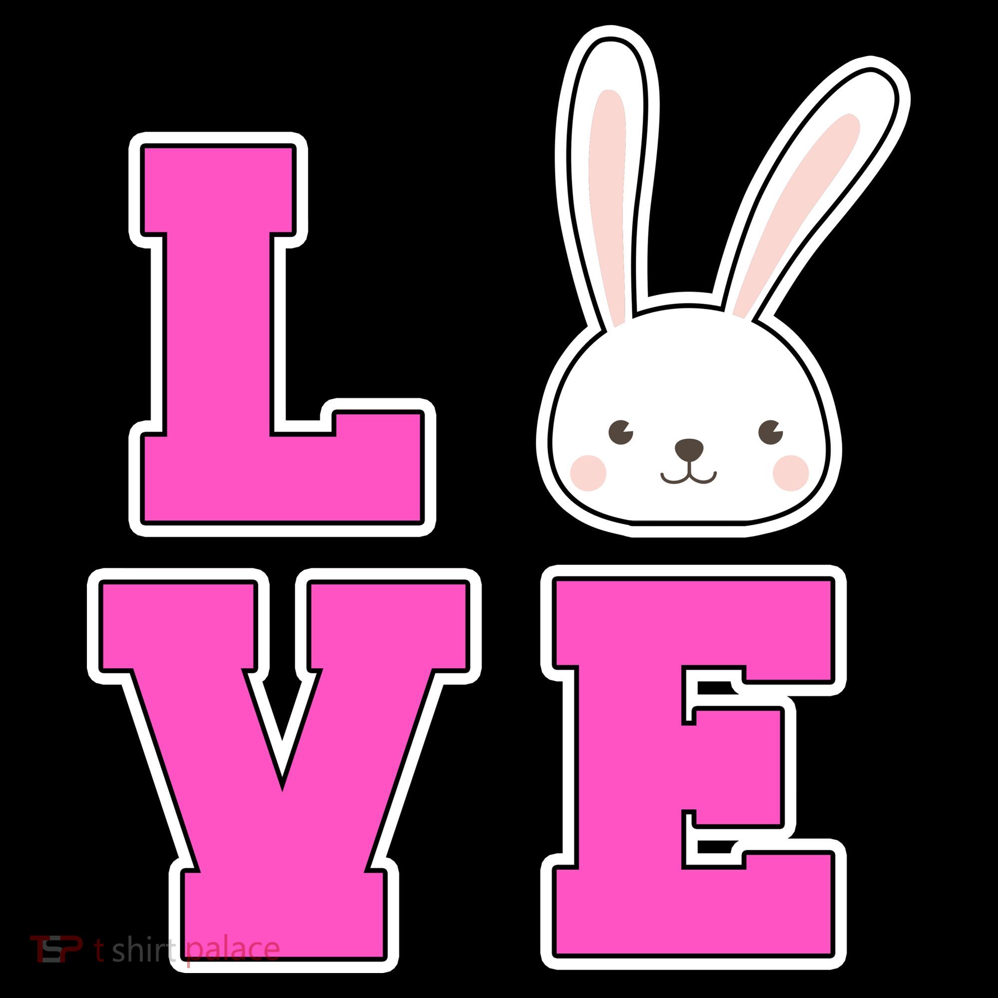 Love Easter Bunny Cute Kids Sweatshirt