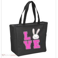 Love Easter Bunny Cute Tote Bag thumb 2