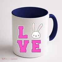 Love Easter Bunny Cute Coffee Mug thumb 1