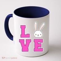 Love Easter Bunny Cute Coffee Mug thumb 0
