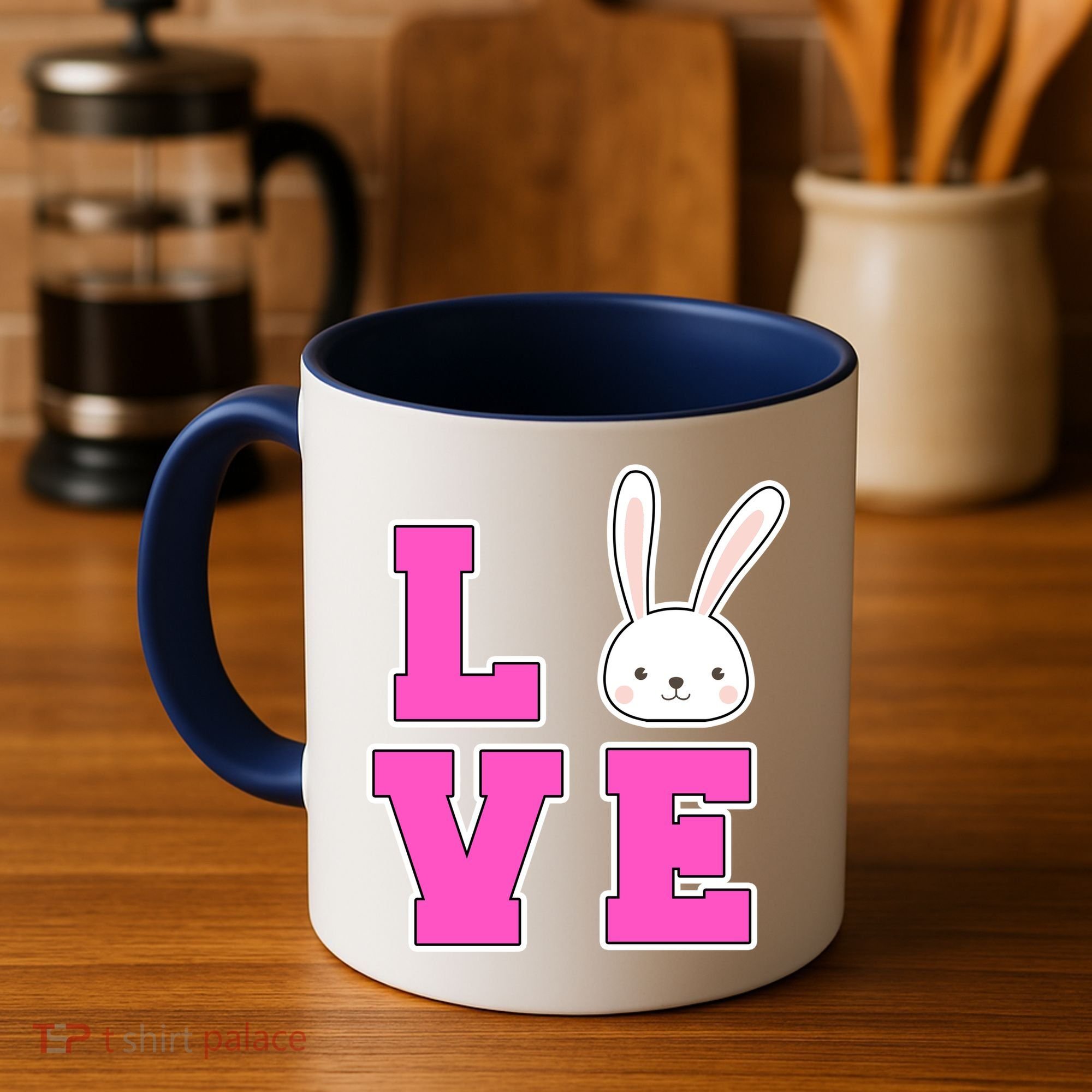 Love Easter Bunny Cute Coffee Mug