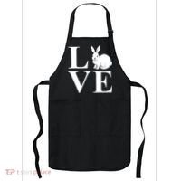 Love Easter Bunny Rabbit Apron thumb 0