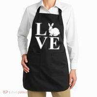 Love Easter Bunny Rabbit Apron thumb 2