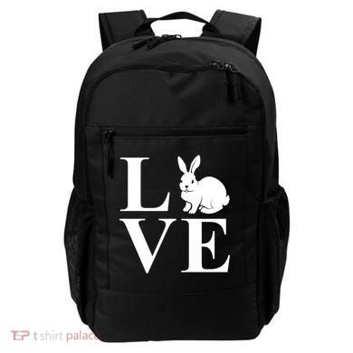 Love Easter Bunny Rabbit Backpack
