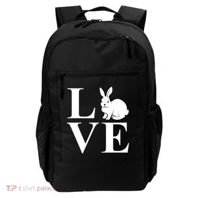 Love Easter Bunny Rabbit Backpack