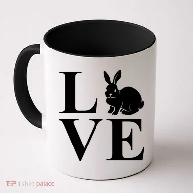 Love Easter Bunny Rabbit Coffee Mug