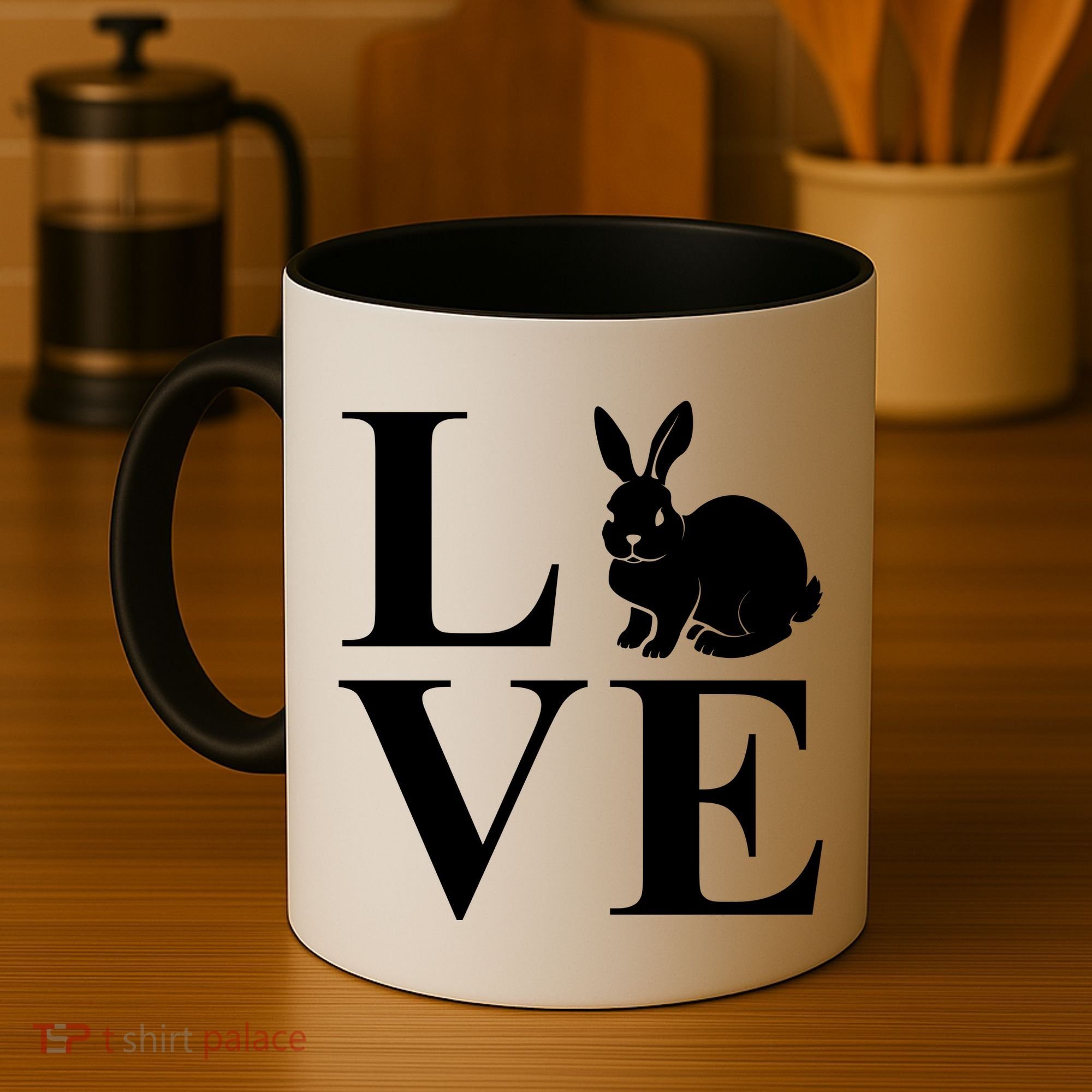 Love Easter Bunny Rabbit Coffee Mug