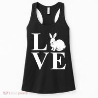 Love Easter Bunny Rabbit Women's Tank Top thumb 0