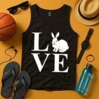 Love Easter Bunny Rabbit Tank Top thumb 4