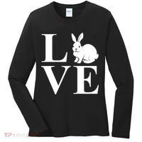Love Easter Bunny Rabbit Women's Long Sleeve Shirt thumb 0