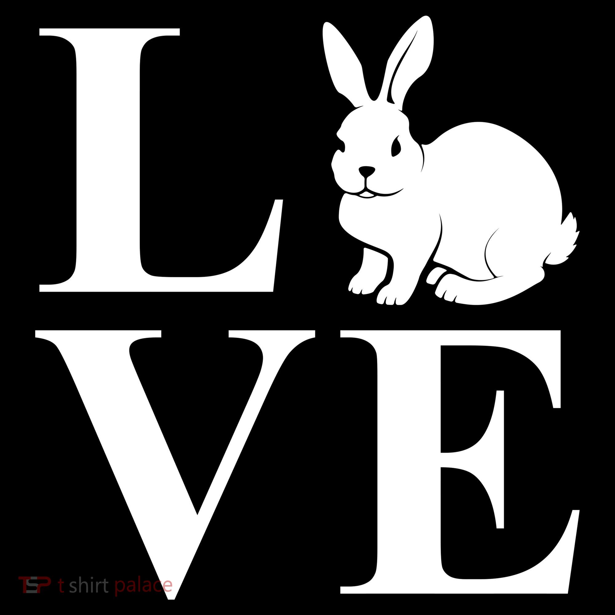 Love Easter Bunny Rabbit Women's Long Sleeve Shirt