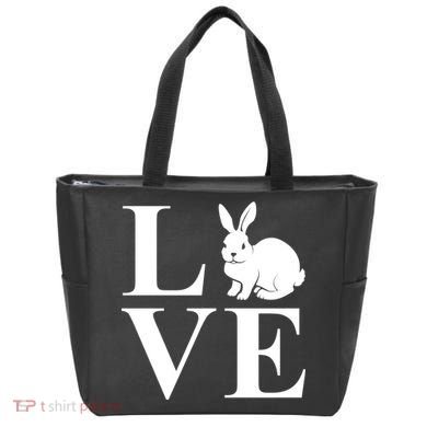 Love Easter Bunny Rabbit Bag
