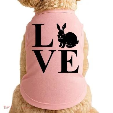 Love Easter Bunny Rabbit Doggie Tank