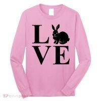 Love Easter Bunny Rabbit Long Sleeve Shirt thumb 0