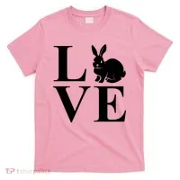 Love Easter Bunny Rabbit T-Shirt thumb 0