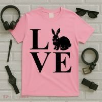 Love Easter Bunny Rabbit T-Shirt thumb 5