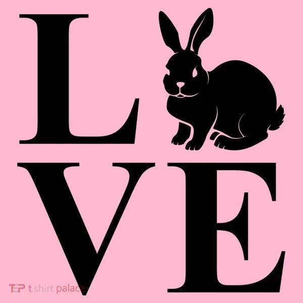 Love Easter Bunny Rabbit T-Shirt