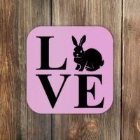Love Easter Bunny Rabbit Coaster thumb 0
