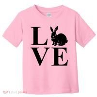 Love Easter Bunny Rabbit Toddler T-Shirt thumb 0
