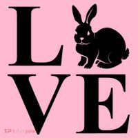 Love Easter Bunny Rabbit Toddler T-Shirt thumb 4