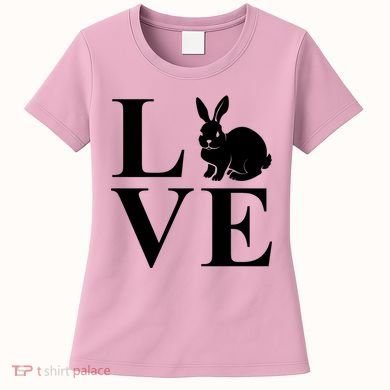 Love Easter Bunny Rabbit Women's T-Shirt
