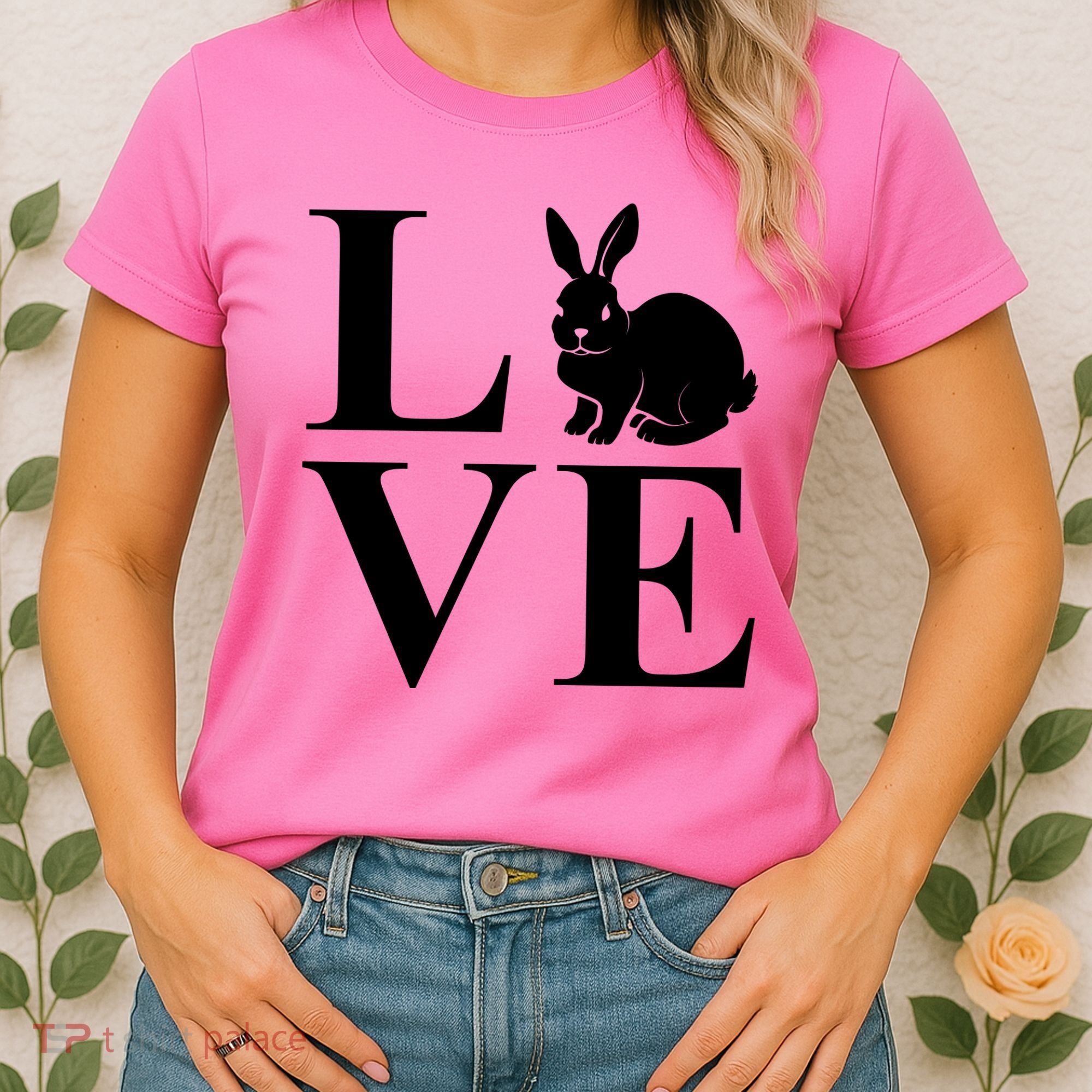 Love Easter Bunny Rabbit Women's T-Shirt
