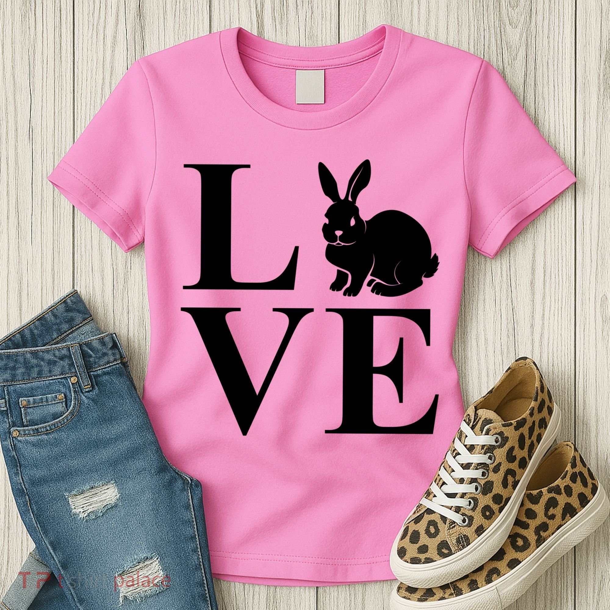 Love Easter Bunny Rabbit Women's T-Shirt
