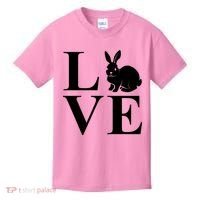 Love Easter Bunny Rabbit Kids T-Shirt thumb 0