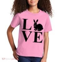 Love Easter Bunny Rabbit Kids T-Shirt thumb 2