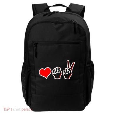 Love Fight Win Backpack