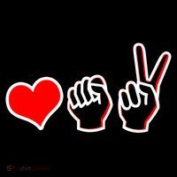 Love Fight Win Backpack thumb 2