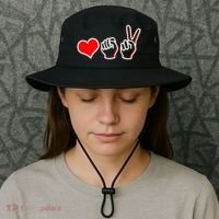 Love Fight Win Bucket Hat thumb 3