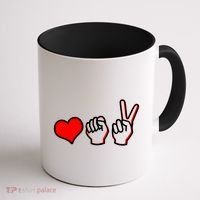 Love Fight Win Coffee Mug thumb 1