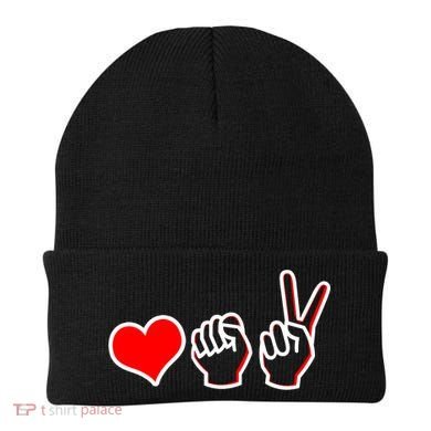 Love Fight Win Beanie