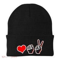 Love Fight Win Beanie thumb 0
