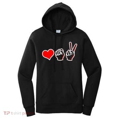 Love Fight Win Women's Hoodie