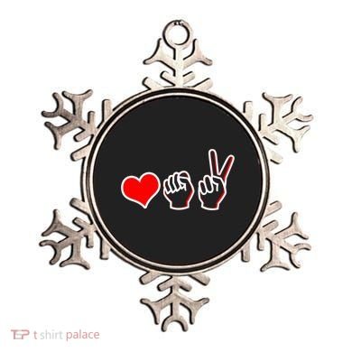 Love Fight Win Ornament