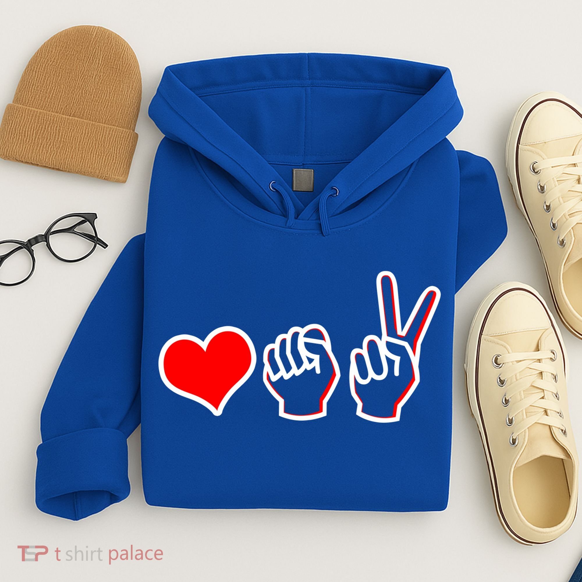 Love Fight Win Hoodie