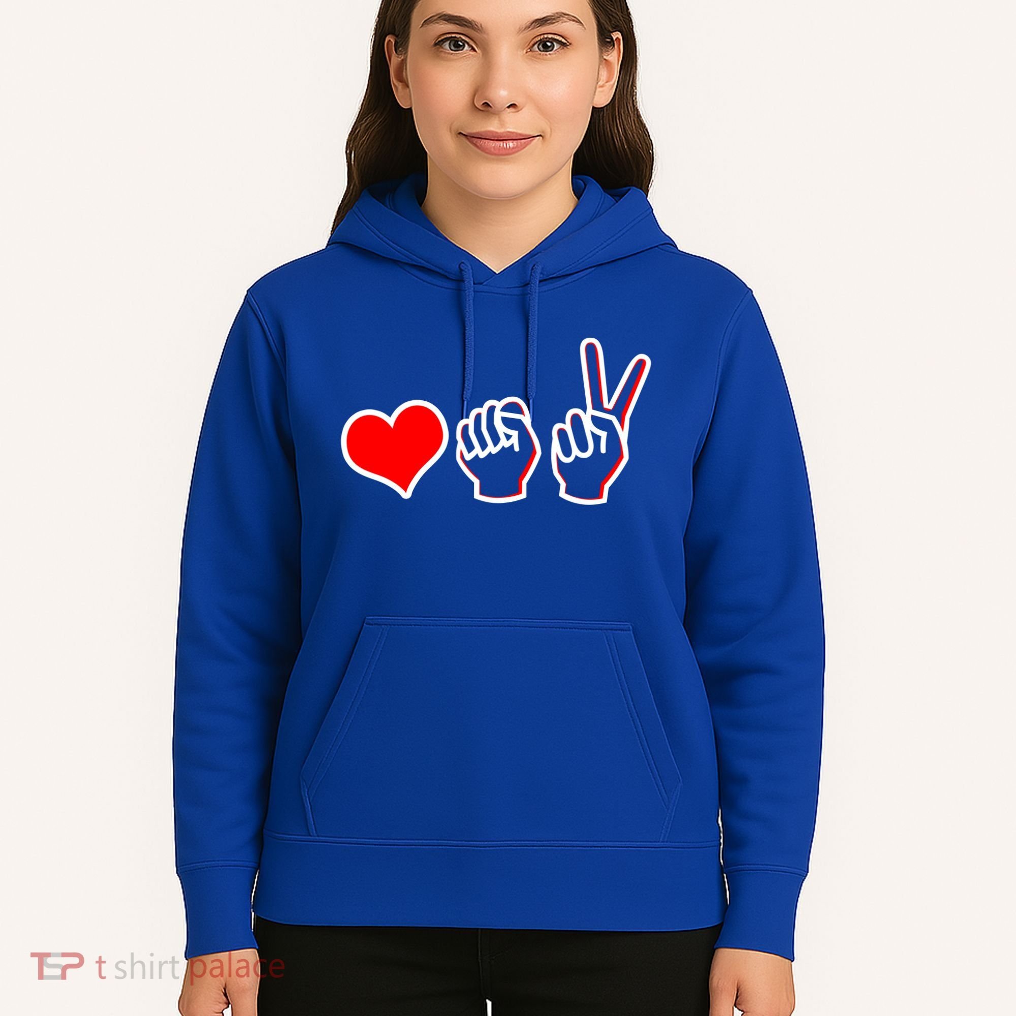Love Fight Win Hoodie
