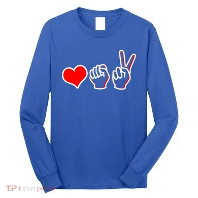 Love Fight Win Long Sleeve Shirt