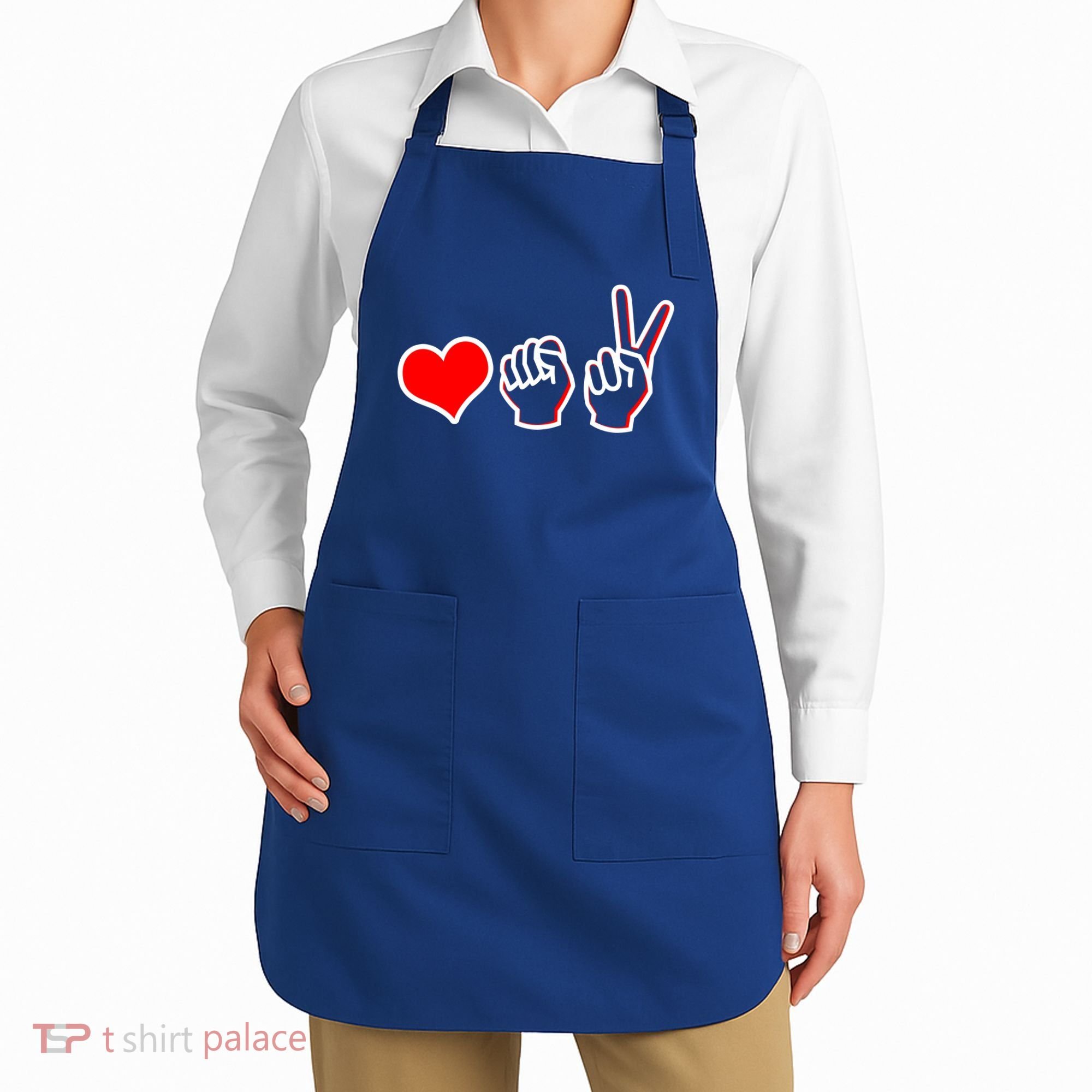 Love Fight Win Apron