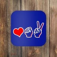 Love Fight Win Coaster thumb 0